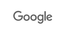 The Google logo in gray letters on a white background.
